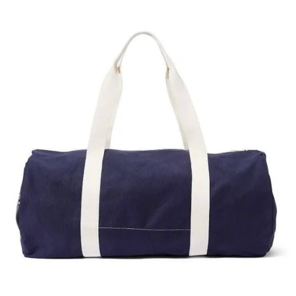 NWT Victoria Secret Love Pink Canvas Duffle Bag - Picture 4 of 8